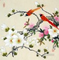 Loro de flor de pájaro chino